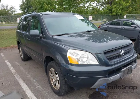 2004 Honda Pilot Ex from USA, damaged, VIN 2HKYF18454H570616